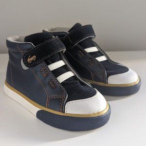 See Kai Run Navy Blue Hi-top Sneakers